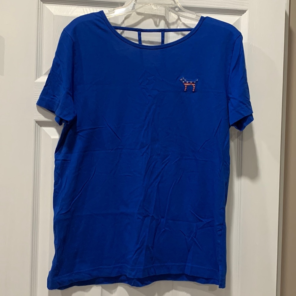 VS Pink T-Shirt USA dog